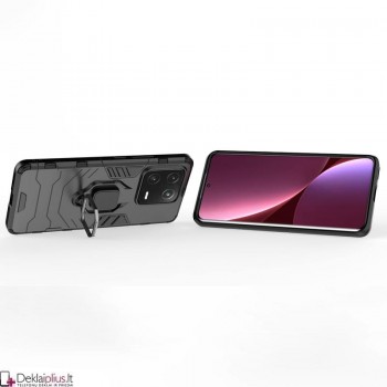 Sustiprintas dėklas 4in1 - juodas (Xiaomi 13)